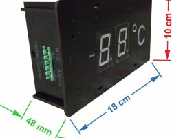 دماسنج دیجیتال صنعتی سیم‌کارتی